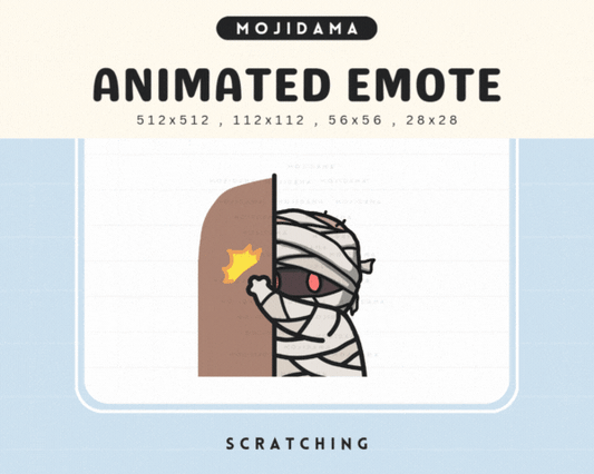 Mummy Scratchy Emotes