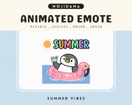 Penguin Summer Vibes Emotes