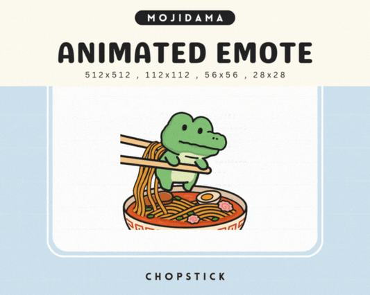 Croco Chopstick Emotes