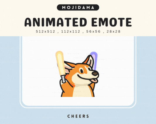 Corgi Cheers Emotes