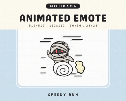Mummy Speedy Run Emotes