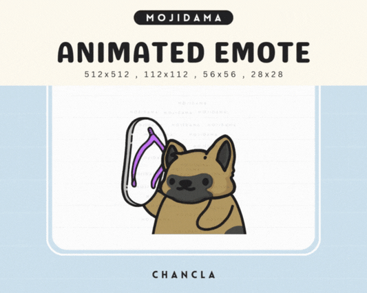 German Shepherd Chancla Emotes