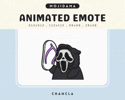 Cute Ghost Chancla Emotes