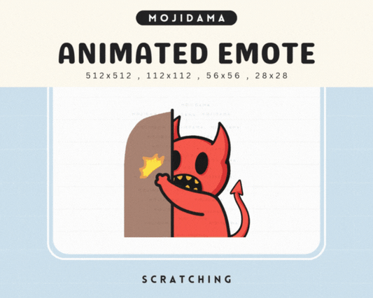 Devil Scratchy Emotes