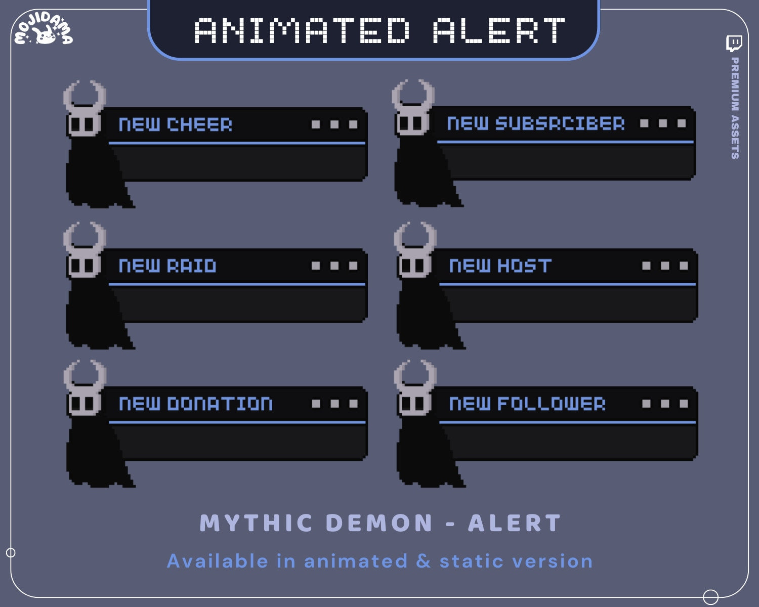 Ghost Alert Animation Overlay Spooky Animated Twitch Alerts Cat Stream Cute Streaming Twitch Kick Youtube Pixel Funny New Raid Cheer