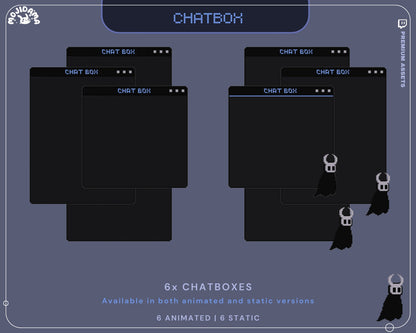 Halloween Stream Animation Overlay Animated Ghost Twitch Streaming Full Package Dark Aesthetic Lofi Streamer Pack Cozy Bundle Spooky Demon