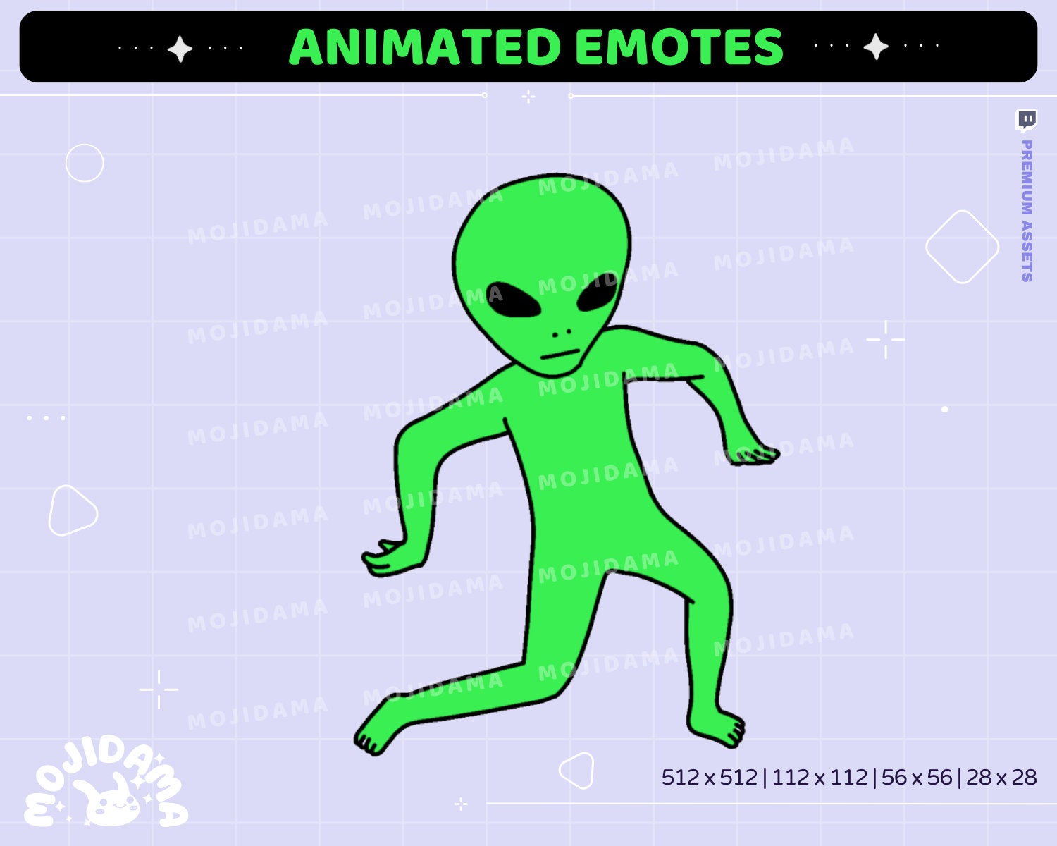 Dancing Alien Twitch Emotes Animation Funny Aliens Meme Stream Animated Cute Happy Cat Animal Dance Emote Sub Gg Yes Sad Twitch Kick Pack