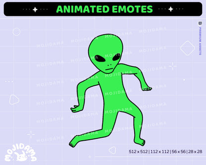 Dancing Alien Twitch Emotes Animation Funny Aliens Meme Stream Animated Cute Happy Cat Animal Dance Emote Sub Gg Yes Sad Twitch Kick Pack