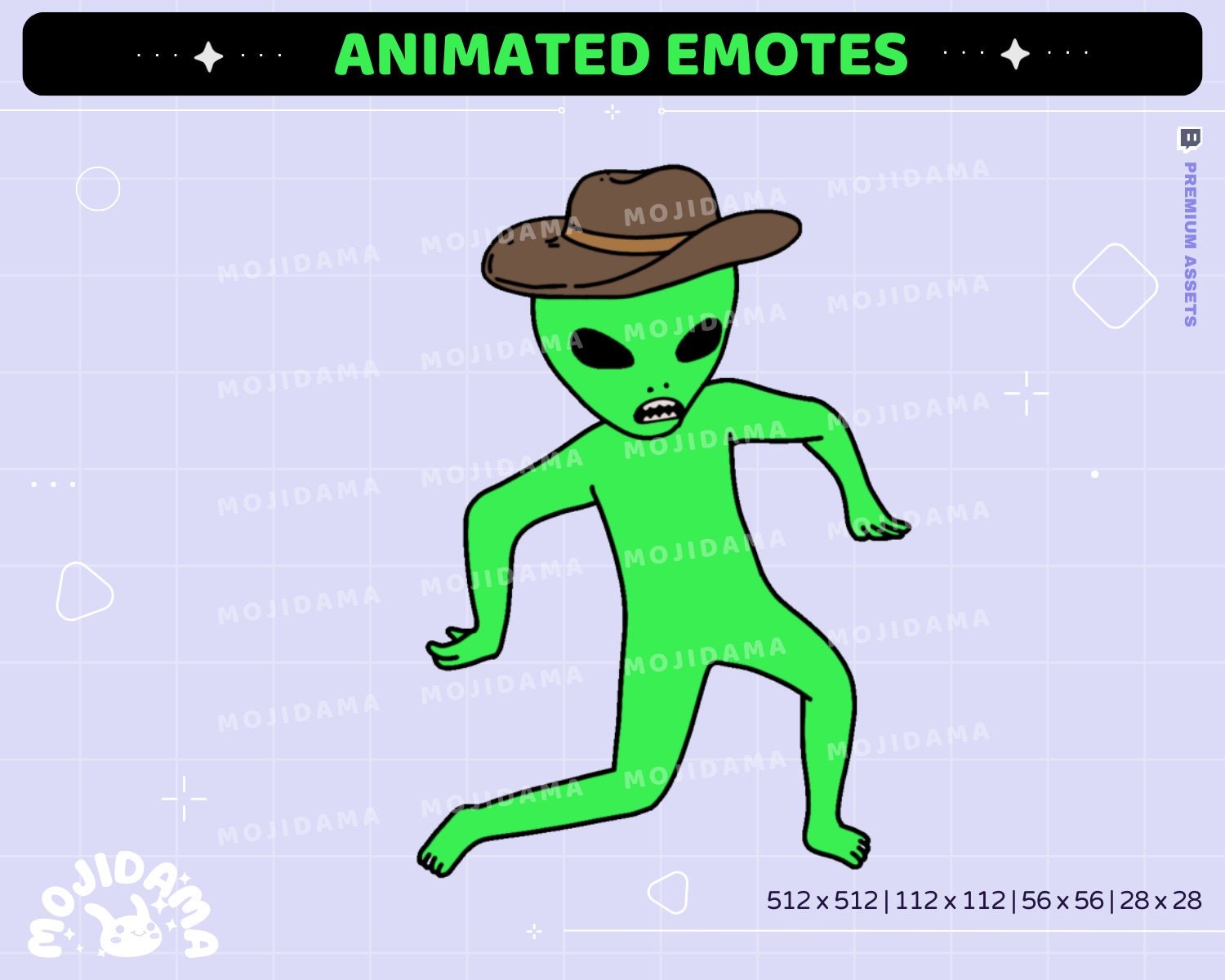Dancing Alien Twitch Emotes Animation Funny Aliens Meme Stream Animated Cute Happy Cat Animal Dance Emote Sub Gg Yes Sad Twitch Kick Pack