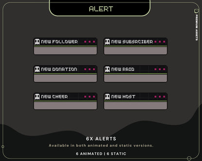 Halloween Ghost Stream Pack: Twitch Y2K Animated Overlay Vtuber Streamer Spooky Kick Youtube Retro