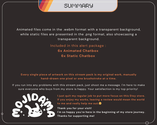Animated Galaxy Space Chatbox Overlay: Y2K Streamer Chat (Digital Download)