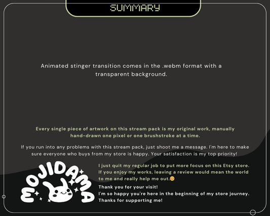 Halloween Ghost Stinger Transition: Y2K Stream Animation (Digital Download)
