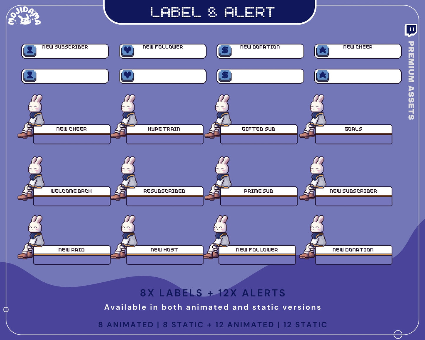 Create a warm and inviting ambiance with our cozy stream pack for a delightful streaming experience.