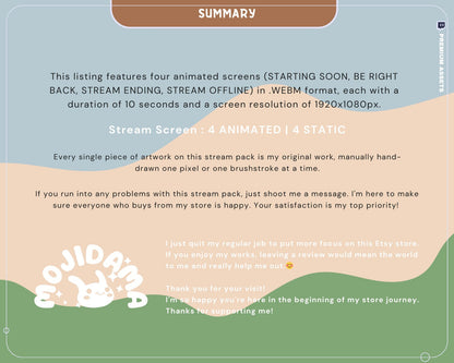 Cat Twitch Stream Screens Animation Scenes Overlay Cute Kitty Animated Cozy Room Obs Streamlabs Twitch Studio Vtuber Aesthetic Starting Soon
