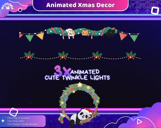 Add a dynamic touch to your stream with animated Twitch lights, infusing energy and vibrancy into your content.