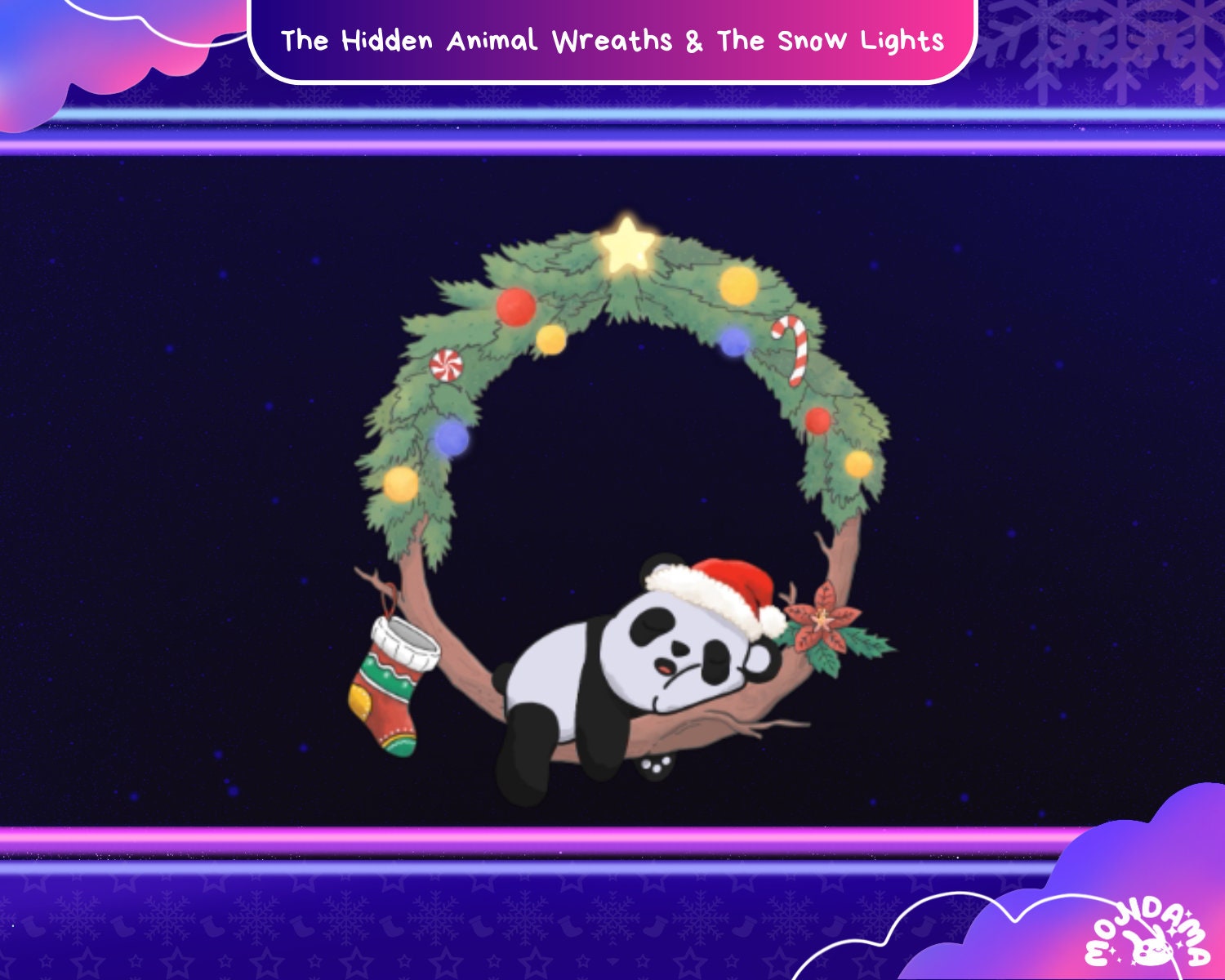 Turn your stream into a winter wonderland with stream Christmas lights, spreading joy and cheer to captivate your audience.