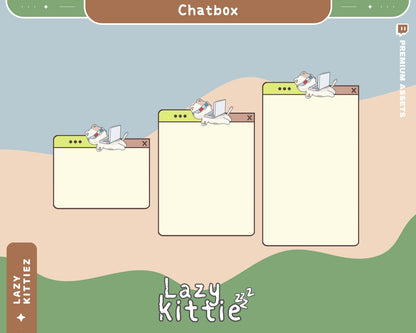 Level up your Twitch stream with our super cute Twitch Chatbox Overlay!