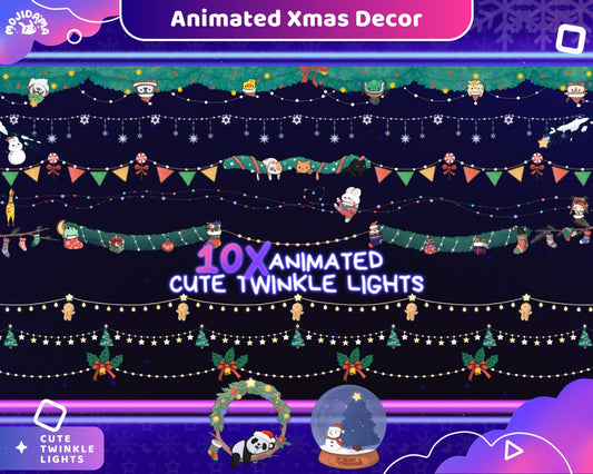 Elevate your Twitch stream with enchanting Twitch Christmas Overlay Animation, adding a festive touch to your content.