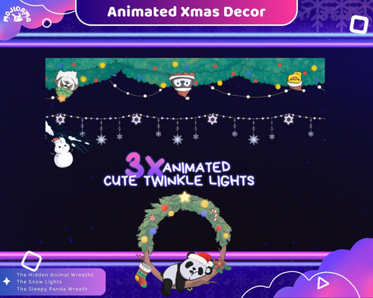 Elevate your Twitch aesthetics with Animated Twitch Neon, bringing lively and animated neon elements to your stream&#39;s visual