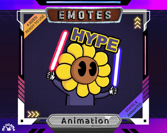 Flower Emotes Stream Animation Twitch Hype Cute Cat Rose Lily High Funny Dancing Animated Emote Funny Streaming Youtube Kick Discord Vtuber