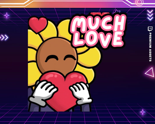 Love Emotes Stream Animation Twitch Flower Cute Cat Rose Lily High Funny Dancing Animated Emote Funny Streaming Youtube Kick Discord Vtuber