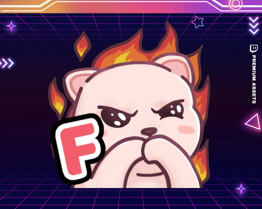 Animated Cat Emotes: Funny Twitch Kitty Emoji (Digital Download)
