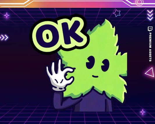 Animated Leaf Emotes: Green Stream Animation for Twitch, YouTube, Discord
