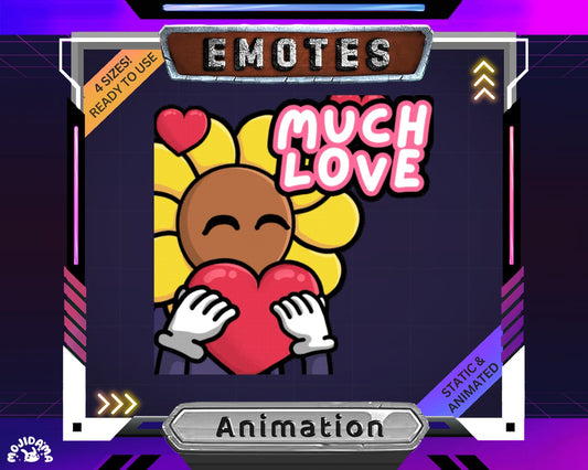 Love Emotes Stream Animation Twitch Flower Cute Cat Rose Lily High Funny Dancing Animated Emote Funny Streaming Youtube Kick Discord Vtuber