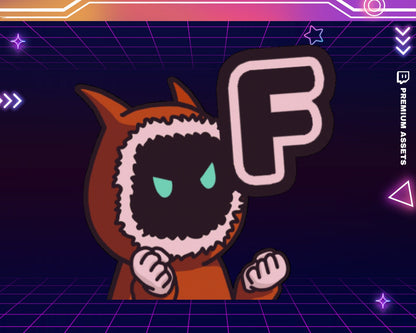 Animated Angry Ghost Twitch Emotes: Spooky Stream Overlay (Digital Download .ZIP File)
