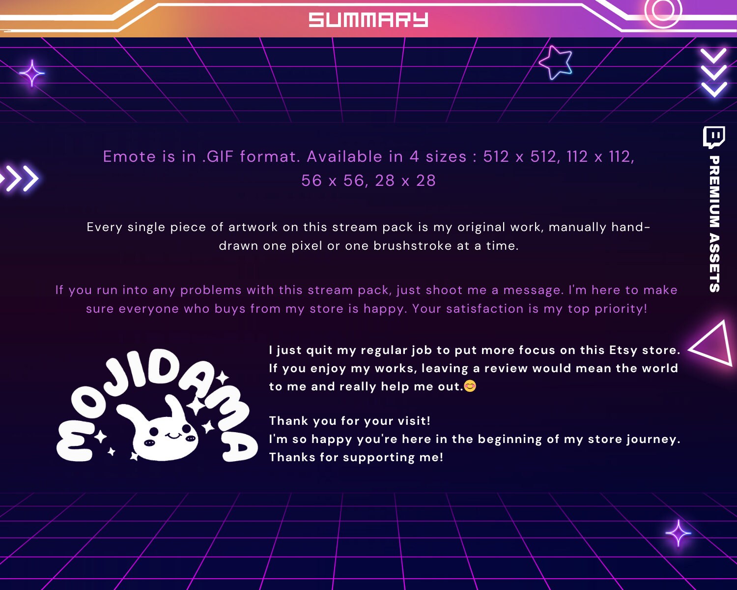 Animated Angry Ghost Twitch Emotes: Spooky Stream Overlay (Digital Download .ZIP File)