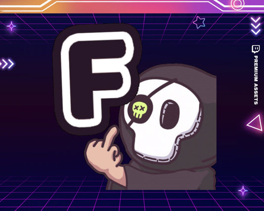 Angry Ghost Animated Emote: Funny Streaming Twitch/Discord (Digital Download)