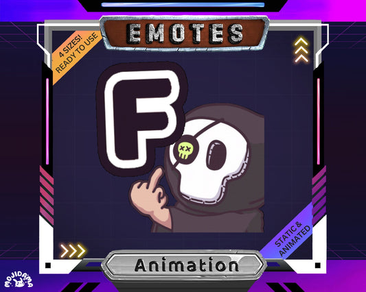 Angry Ghost Animated Emote: Funny Streaming Twitch/Discord (Digital Download)