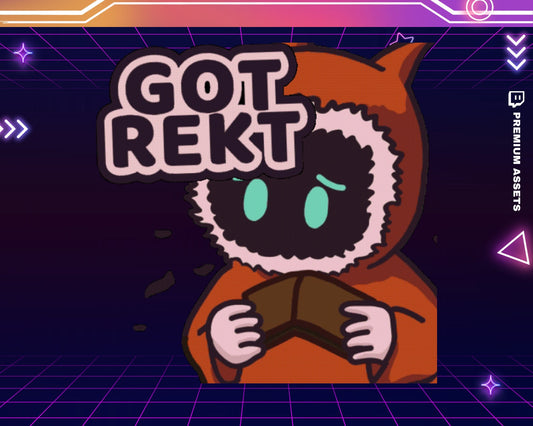 Animated Ghost Twitch Emotes: Spooky Overlay Chibi For Livestream Twitch Kick Youtube Discord