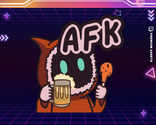 Animated Ghost Twitch Emotes: Spooky Halloween Stream Overlay