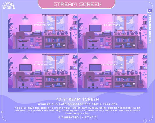 Bring charm to your channel with a bunny stream animation, captivating your audience with adorable antics.