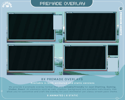 Add a playful touch to your streams with a frog overlay animation that stands out.