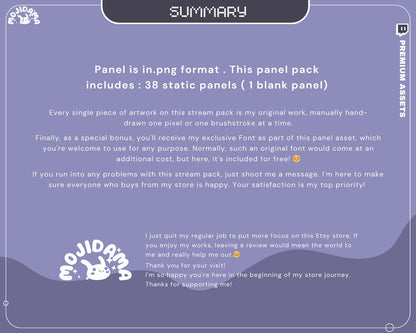Skull Stream Panel Twitch Lofi Aesthetic Ghost Halloween Funny Cozy Room Panels Overlay Obs Streamlabs Chatting Vtuber Kick Youtube Chatting