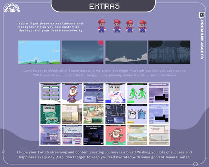 Transform your OBS Studio with spooky overlays from our Halloween Animation Stream Pack.