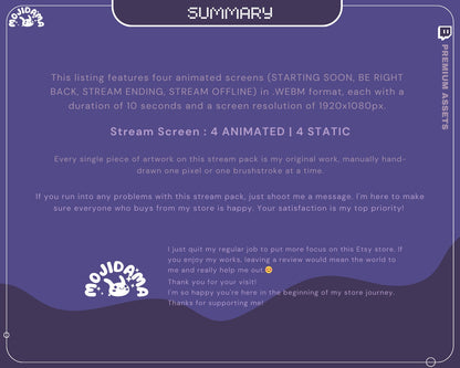 Halloween Ghost Twitch Screen Animation Stream Lofi Animated Scene Bunny Cat Cute Overlay Aesthetic Obs Streamlabs Vtuber Starting Back