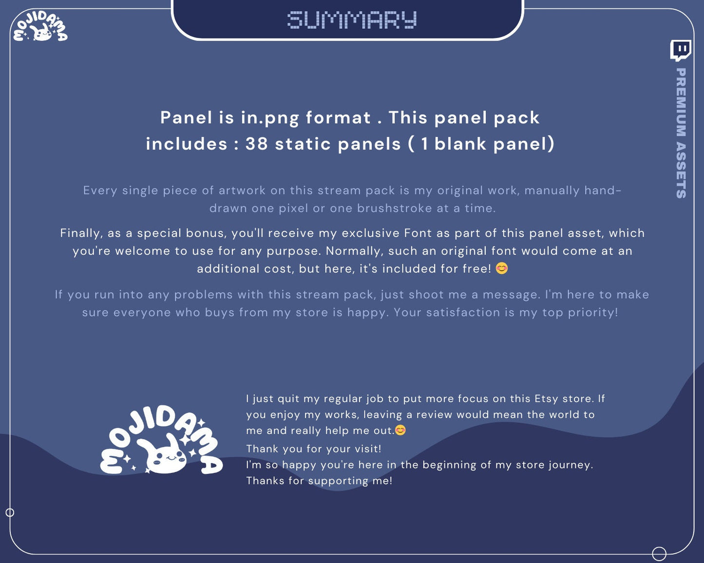 Bear Twitch Stream Panels: Cute Lofi Halloween Ghost Overlay for OBS, Streamlabs, YouTube, Kick & Vtuber