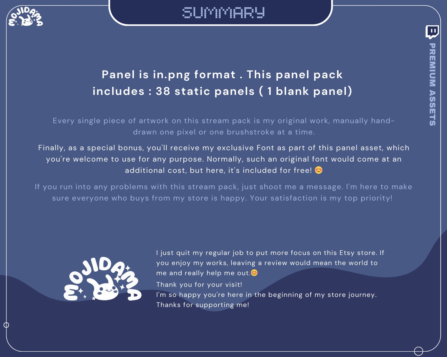 Bear Twitch Stream Panels: Cute Lofi Halloween Ghost Overlay for OBS, Streamlabs, YouTube, Kick & Vtuber