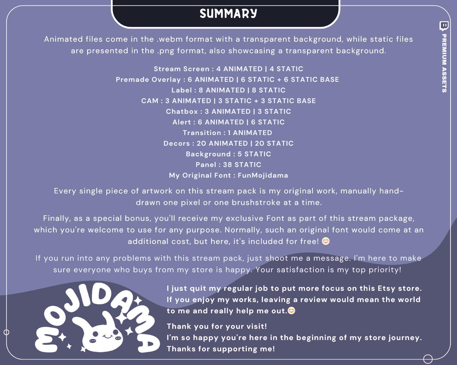 Halloween Twitch Overlay Pack Cat Stream Vtuber Animation Overlaye Kitty Cute Spooky Full Streaming Package Obs Streamlabs Lofi Aesthetic