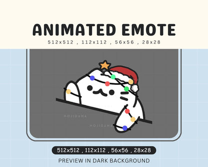 Cat Kitten Shorthair Vtuber Chibi Ragdoll OBS Youtube Discord emote sticker