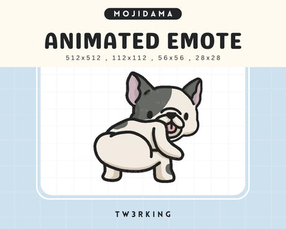 Twerking Dog Twitch Emotes French Bulldog