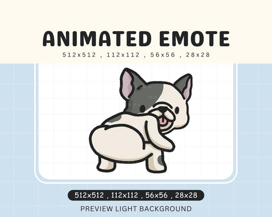Animation Cute Chibi Bears Twerk Animated Kawaii Emote