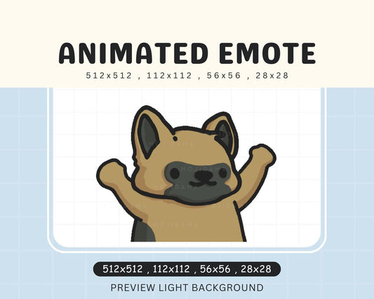 Dog Twitch Emotes German Shepherd Animation