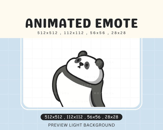 Chibi Animated Emot Kawaii Wiggling Emote