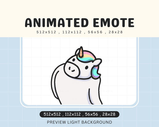 Cute Chibi Animation Emot Kawaii Wiggling Emote