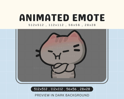 Kawaii Emote Vtuber Streamer Live Streaming Youtube Discord
