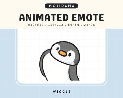 Penguin Twitch Emotes Animation Wiggle